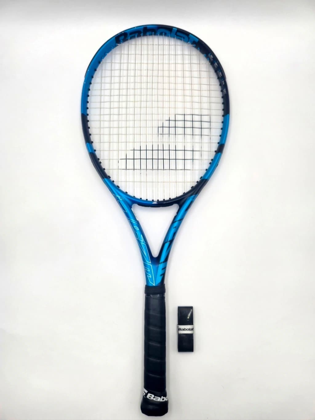 Babolat Pure Drive 107, 285g, 16x19, Grip 4 3/8, Muy Buena + Cubregrip