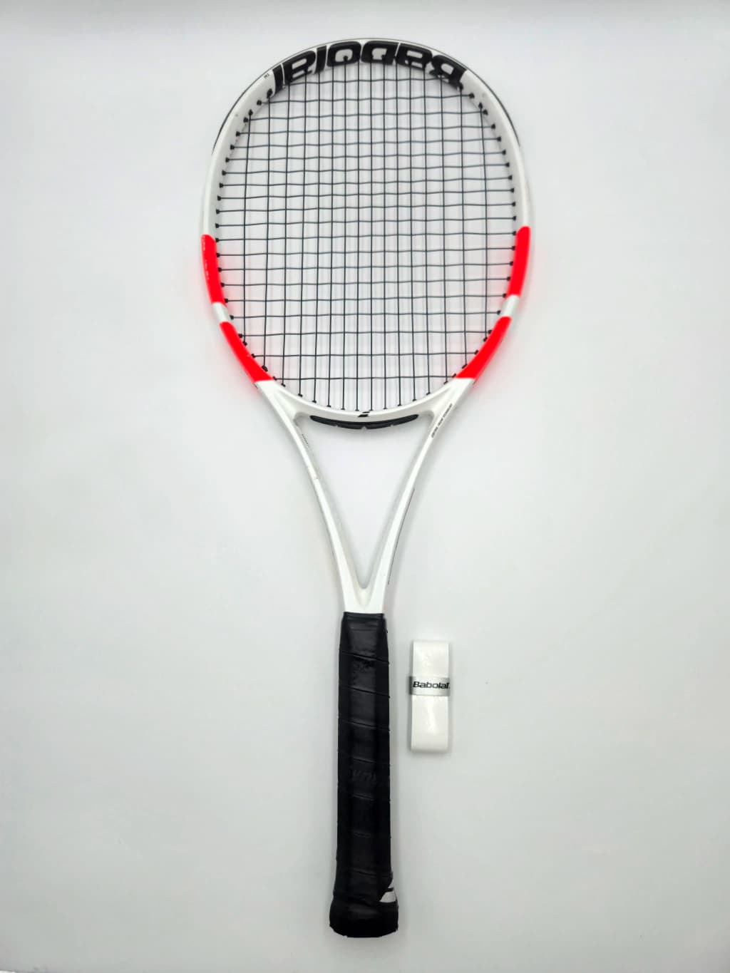 Babolat Pure Strike 100 305g, 16x20, Grip 4 3/8, Buena + Cubregrip