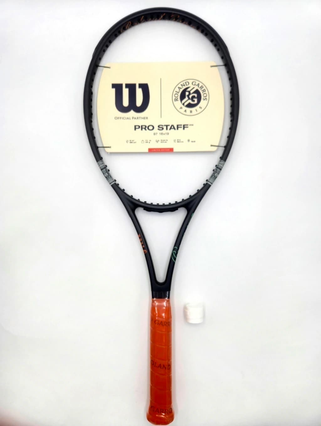 Prostaff 97 V14 Edicion Roland Garros, Nueva + Cubregrip